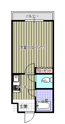 FLAT6　山本　間取り